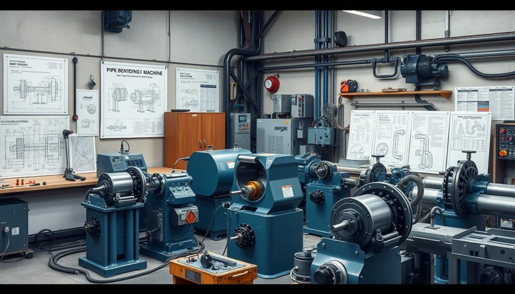 a pipe bending machine, Manual Tube Bending Machines, Hydraulic Tube Bending Machines, Electric Tube Bending Machines, Pipe Bending